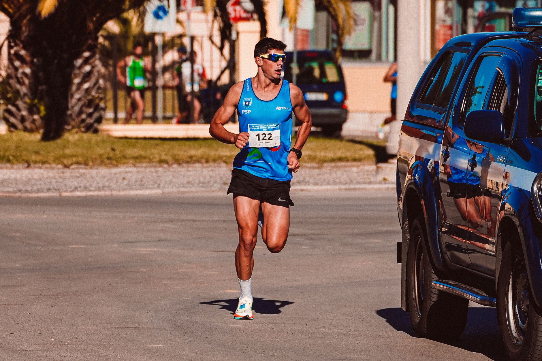 Ultramaratonist rănit pe DN 56B în timpul cursei caritabile
