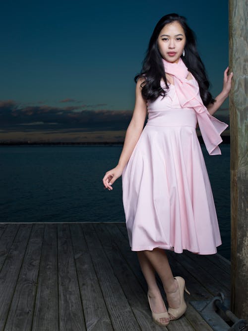 Gratis Fotos de stock gratuitas de belleza asiática, modelo asiático, muelle Foto de stock