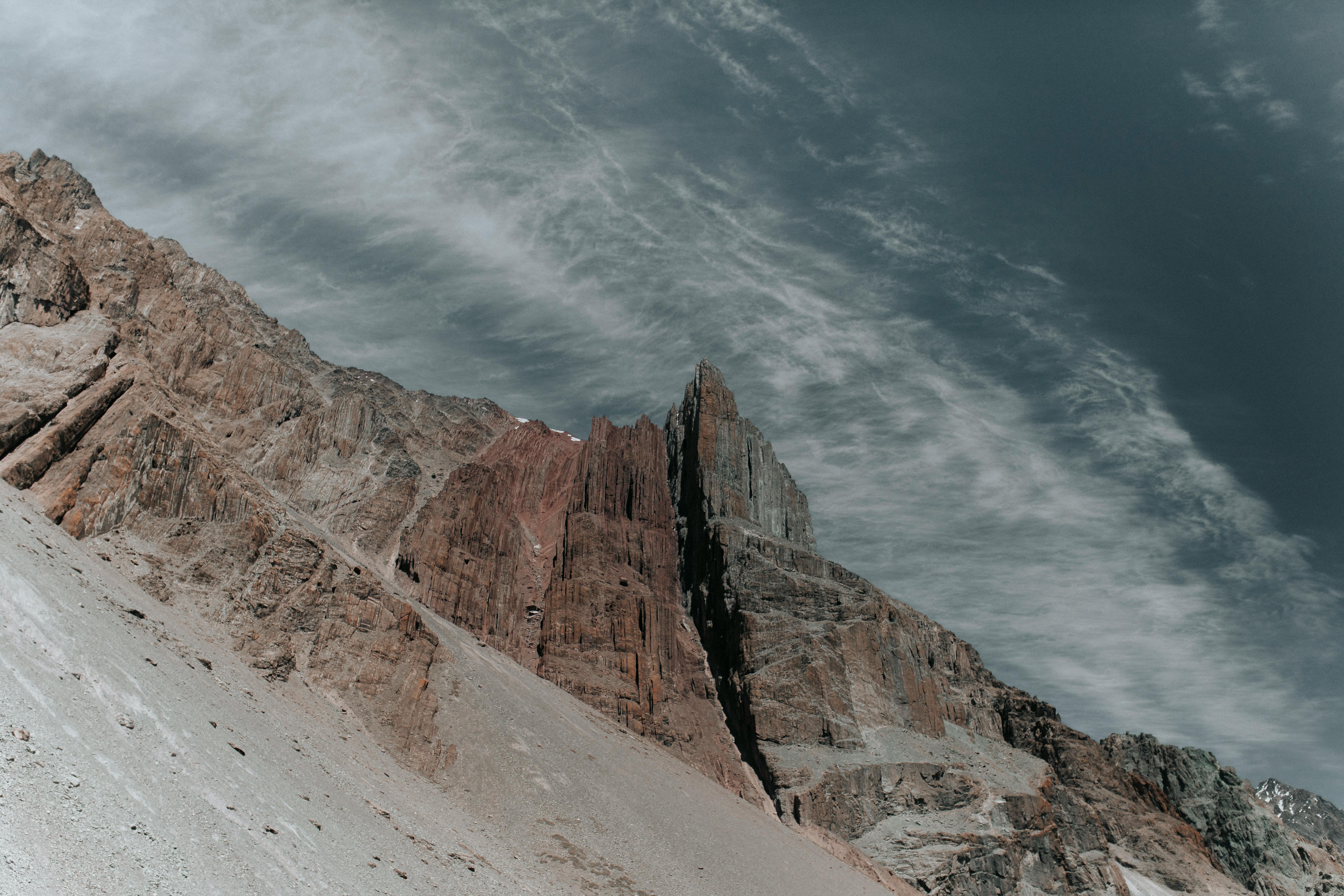 Barren Rocks on Hill · Free Stock Photo