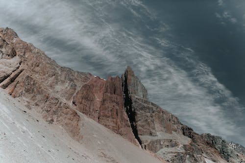 Barren Rocks on Hill