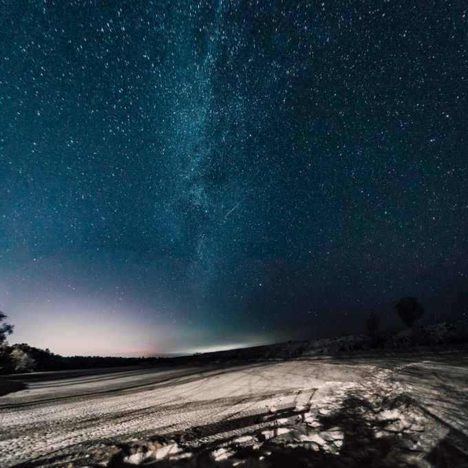 Dense field of stars in the night sky, photo by Евгений Шухман on Pexels