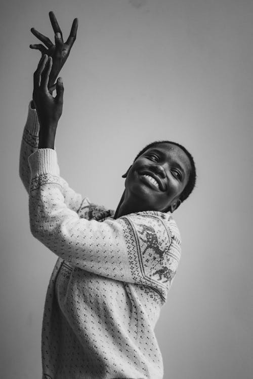 Photos gratuites de échelle des gris, femme, femme africaine