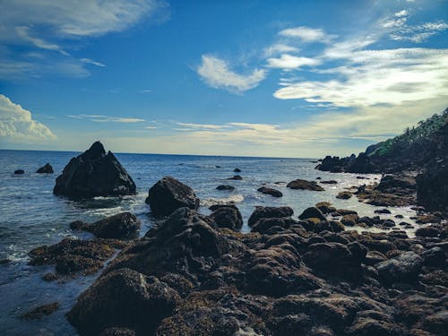 Free stock photo of cabo de rama beach, pebbles
