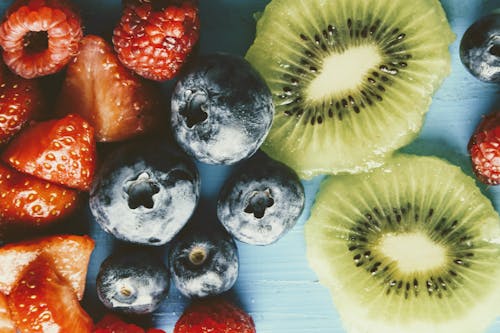 Close-Up Shot of Fruits 
