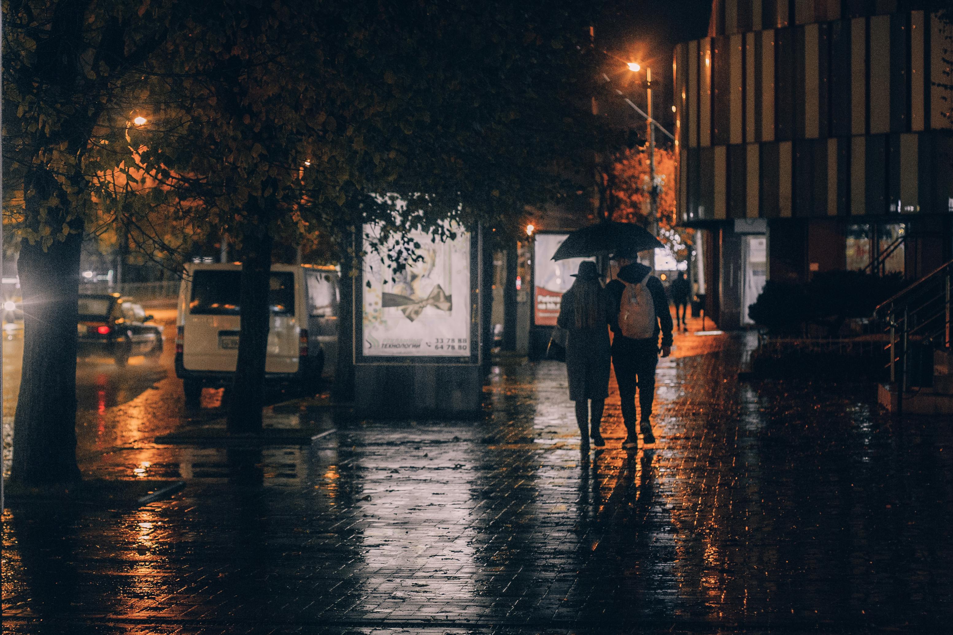 Rainy night Wallpapers Download  MobCup