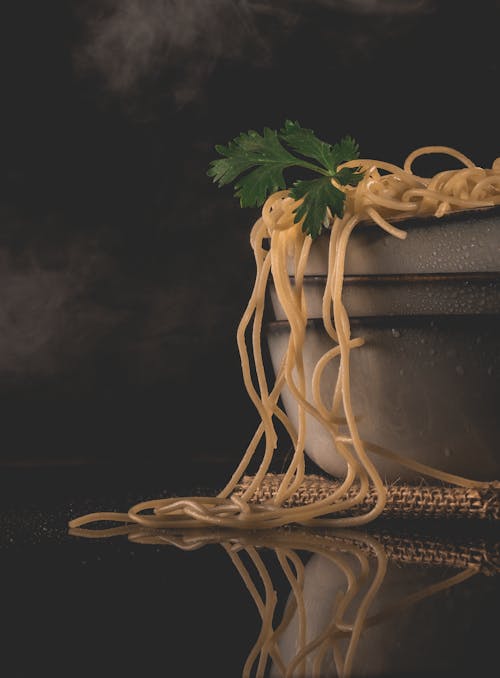 Spaghetti Pasta in a Bowl