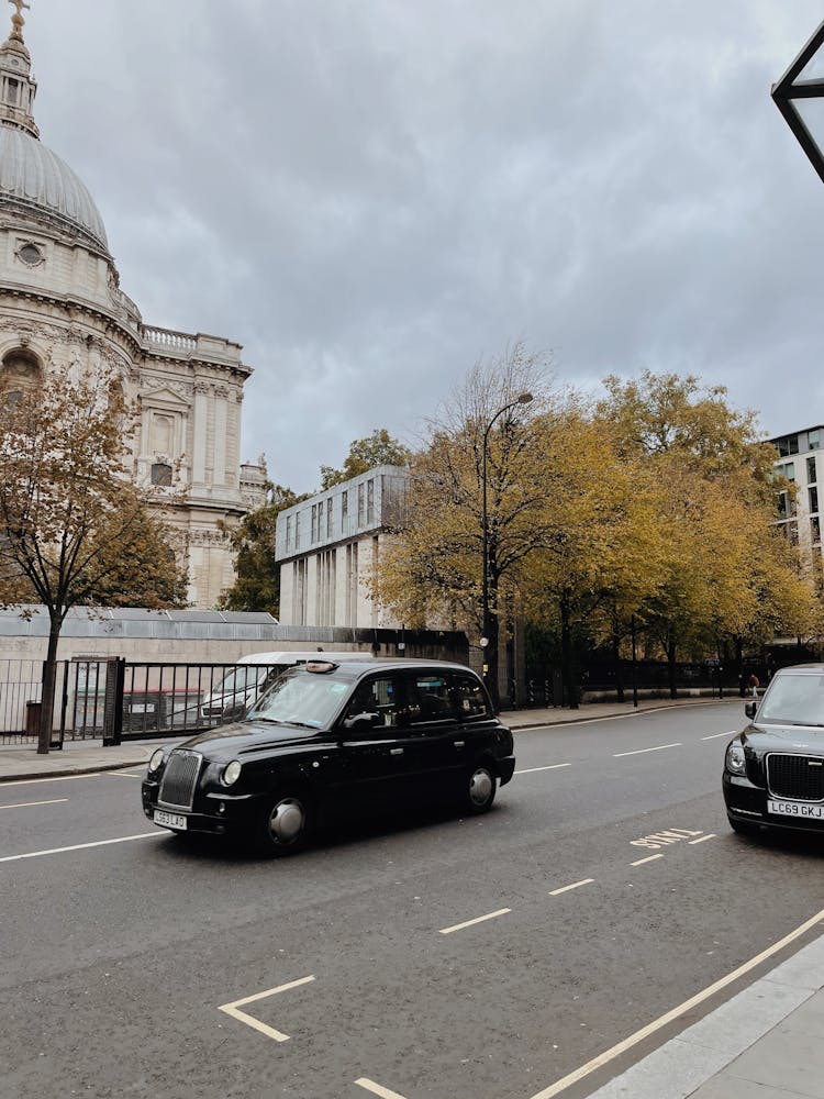 A Car In A City