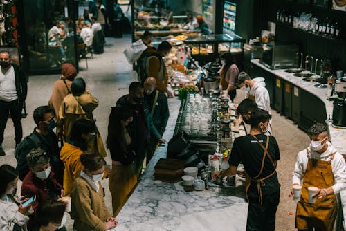 Gratis arkivbilde med baristas, benk, folkemengde