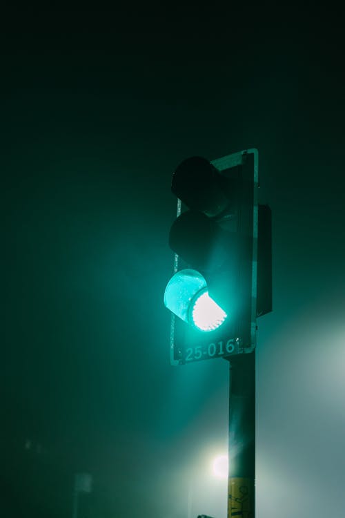 Traffic Light in Close Up Photography