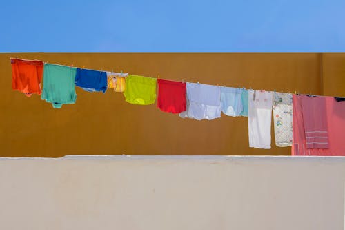 Δωρεάν στοκ φωτογραφιών με κρέμασμα, μπουγάδα, πολύχρωμος