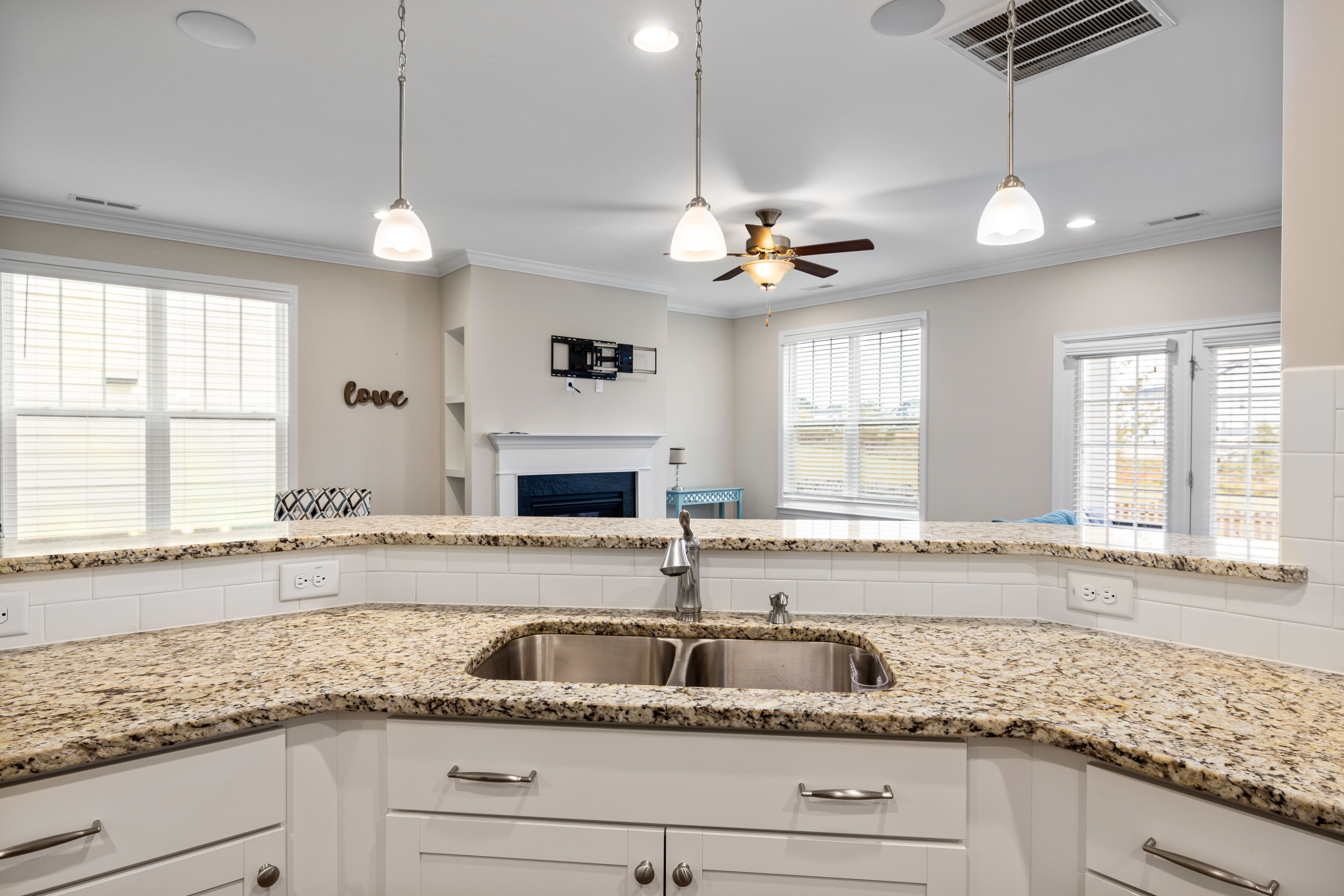 White Wooden Kitchen Cabinet With Sink · Free Stock Photo
