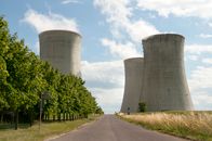 Gray Concrete Road Near the Nuclear Power Plant