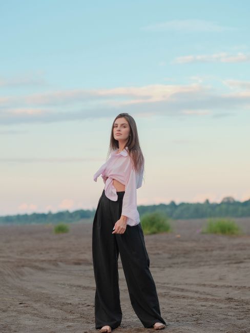 Calça Wide Leg