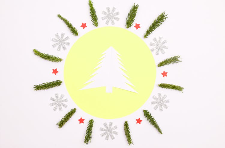 Christmas Decoration In Shape Of Sun