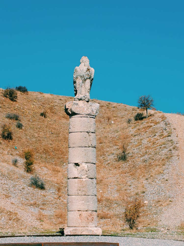 The Karakus Tumulus Monument In Turkey