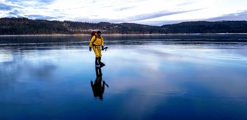 Gratis lagerfoto af blågrøn, is, refleksion