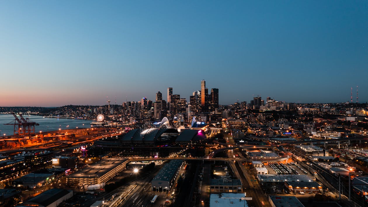 Cityscape Under Blue Sky