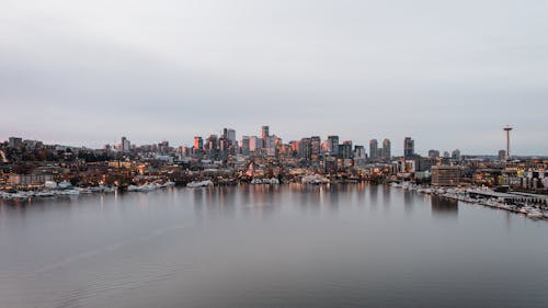 Gratis lagerfoto af arkitektur, både, by