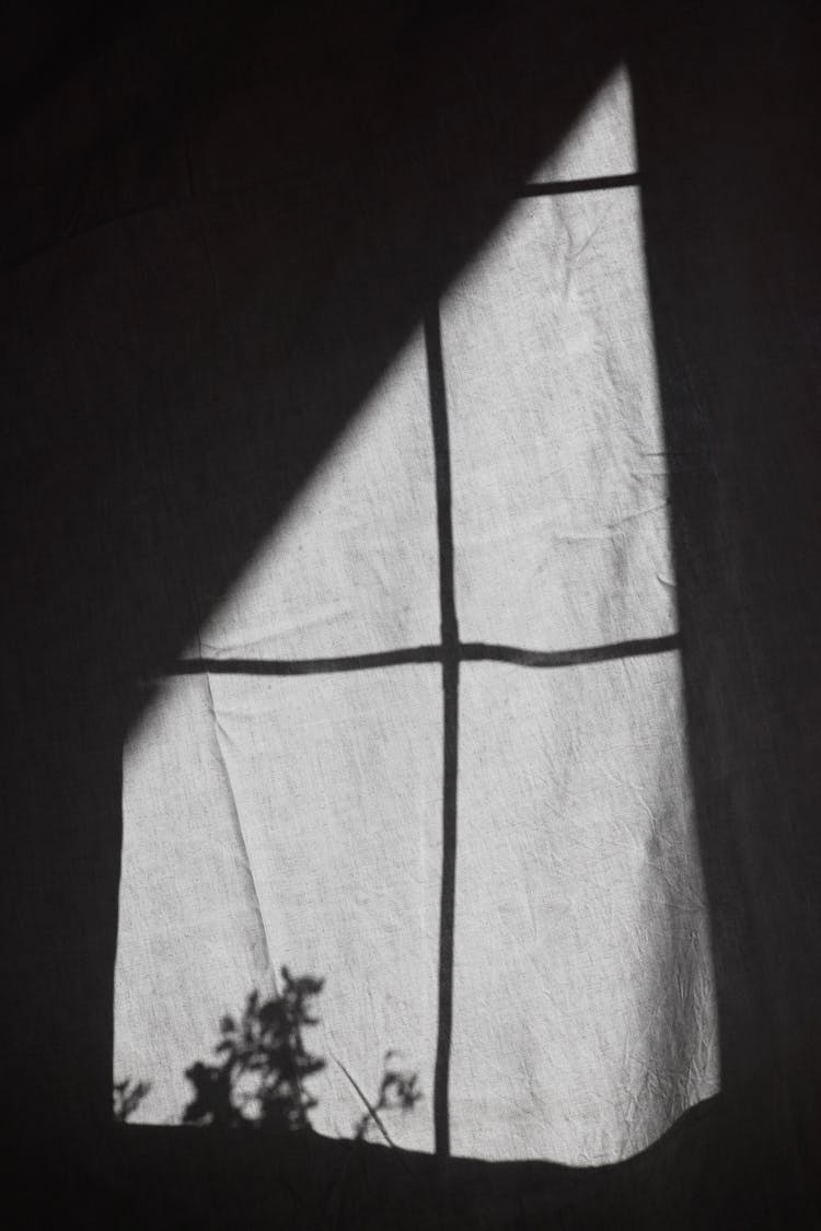 A Shadow On A Piece Of Cloth