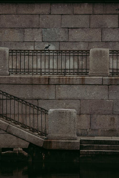 adımlar, beton, dikey atış içeren Ücretsiz stok fotoğraf
