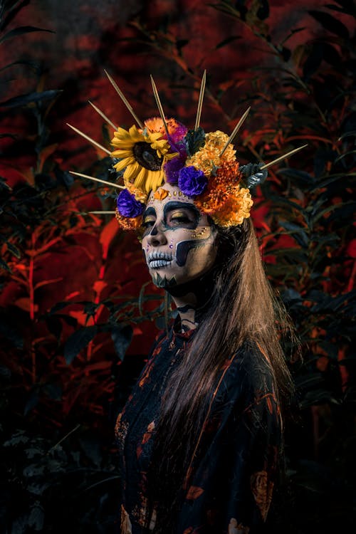 คลังภาพถ่ายฟรี ของ dia de muertos, กะโหลกศีรษะ, ความคิดสร้างสรรค์