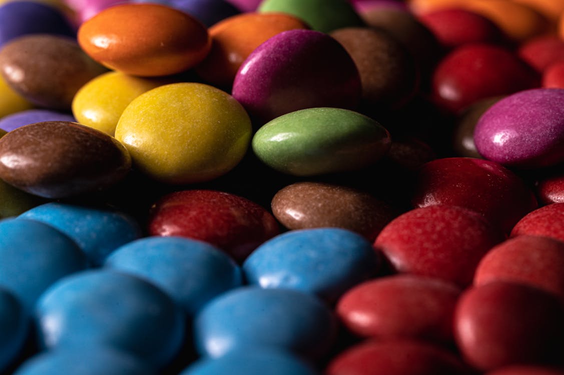 Kostnadsfri bild av färgrik, konfekt, närbild