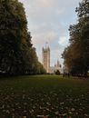 A View of the Victoria Tower in England