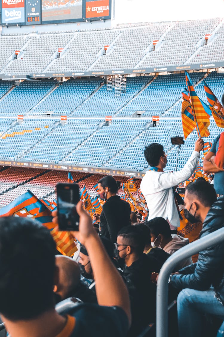 Audience On Sport Stadium