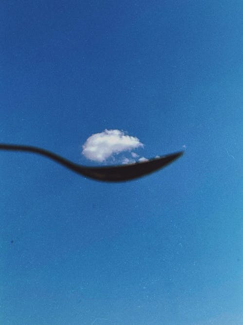 Small Cloud on Sky behind Spoon