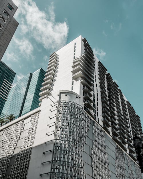 Worm's Eye View of Building