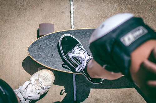 Fotografia Di Persona Su Skateboard