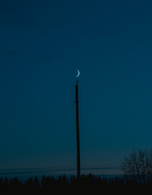 A Crescent Moon in the Sky 