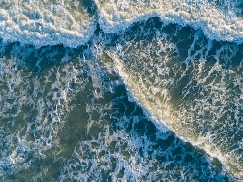 Bird's Eye View of Ocean