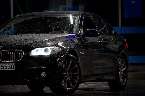 Fotobanka s bezplatnými fotkami na tému automobilový priemysel, black-car, BMW