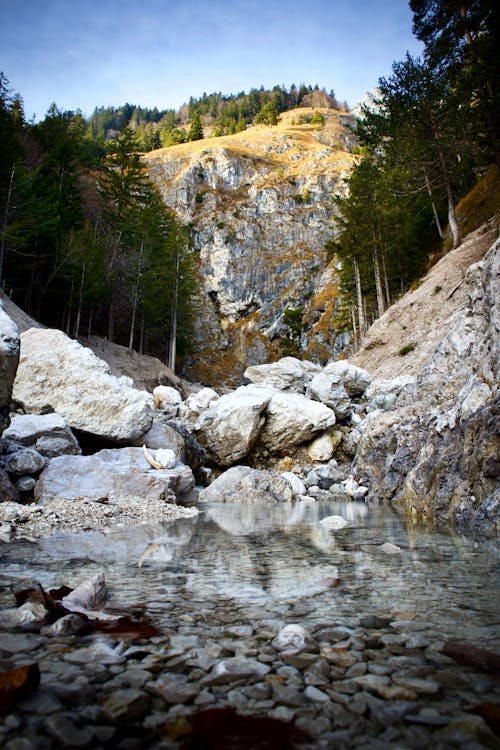 Kostnadsfri bild av avkopplande, bäck, berg