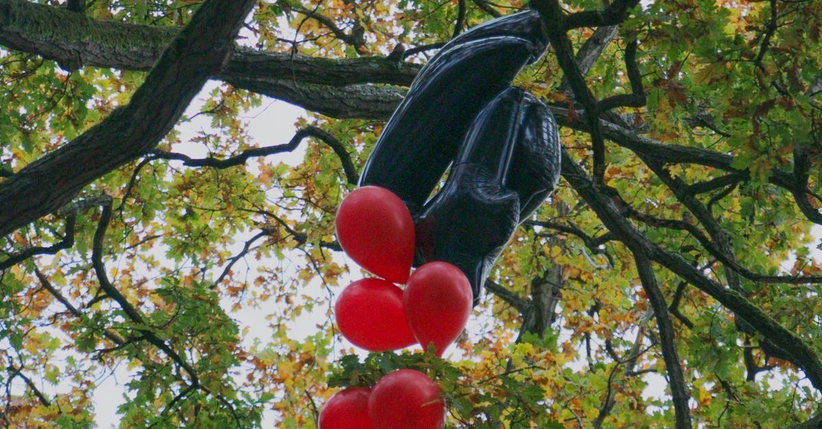 Balloon Tree Graph Balloons on Tree · Free Stock Photo