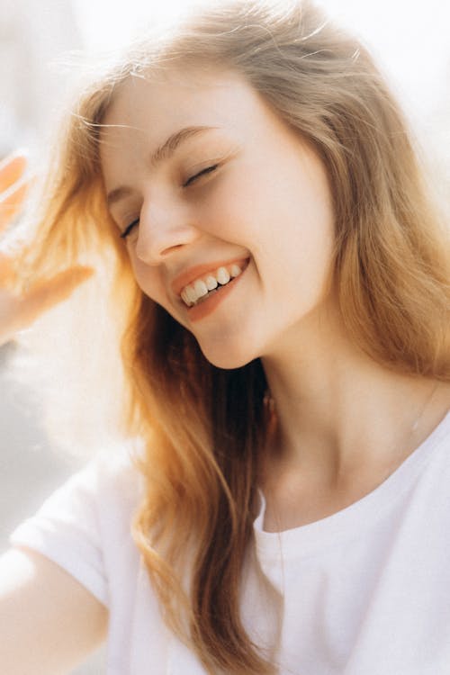 Young Woman Smiling 