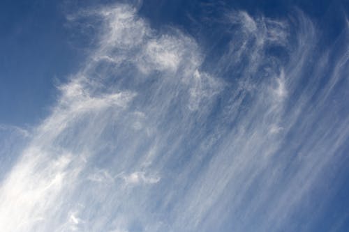 Бесплатное стоковое фото с голубое небо, на открытом воздухе, небо