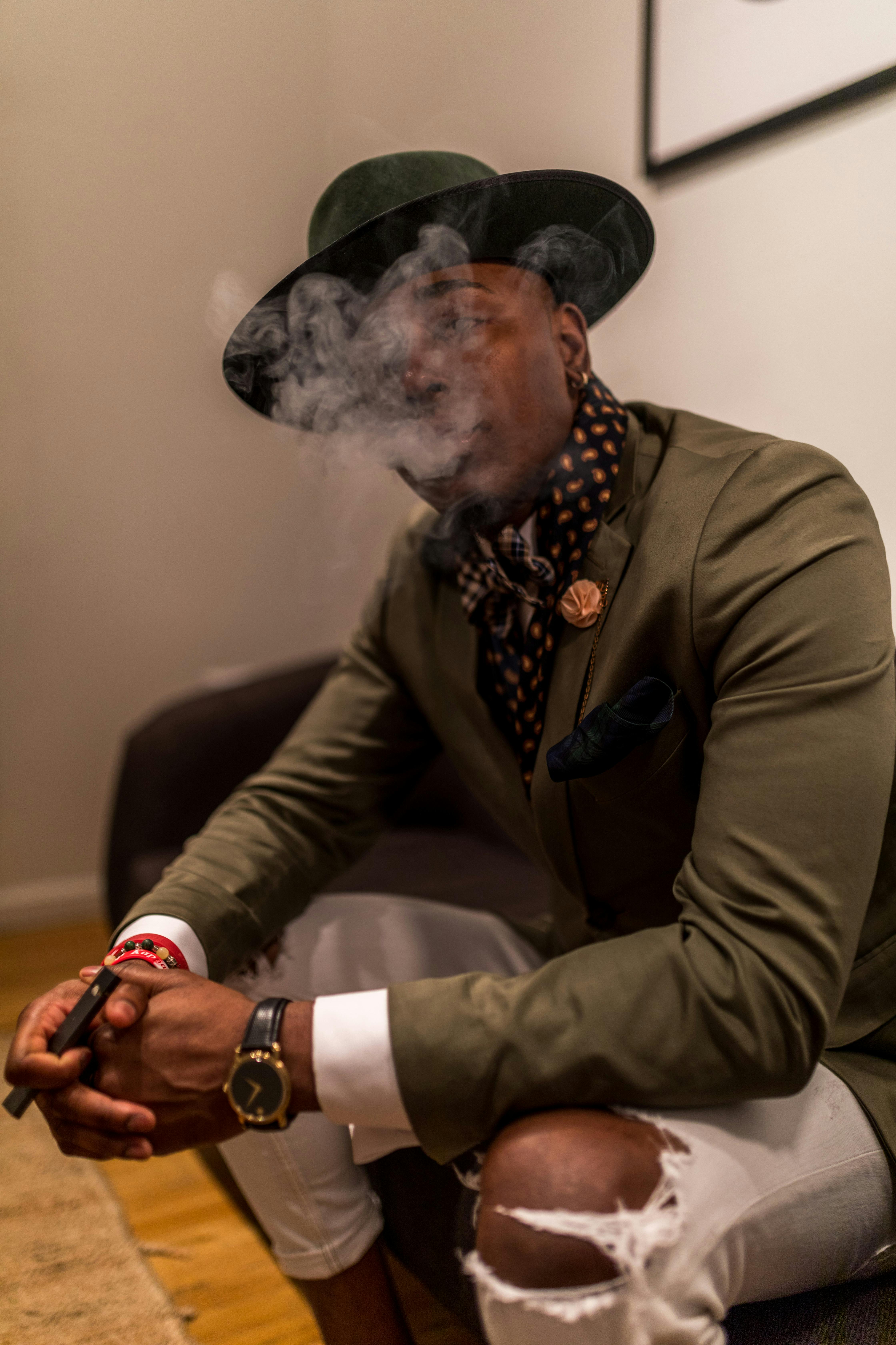 gray suit jacket with jeans