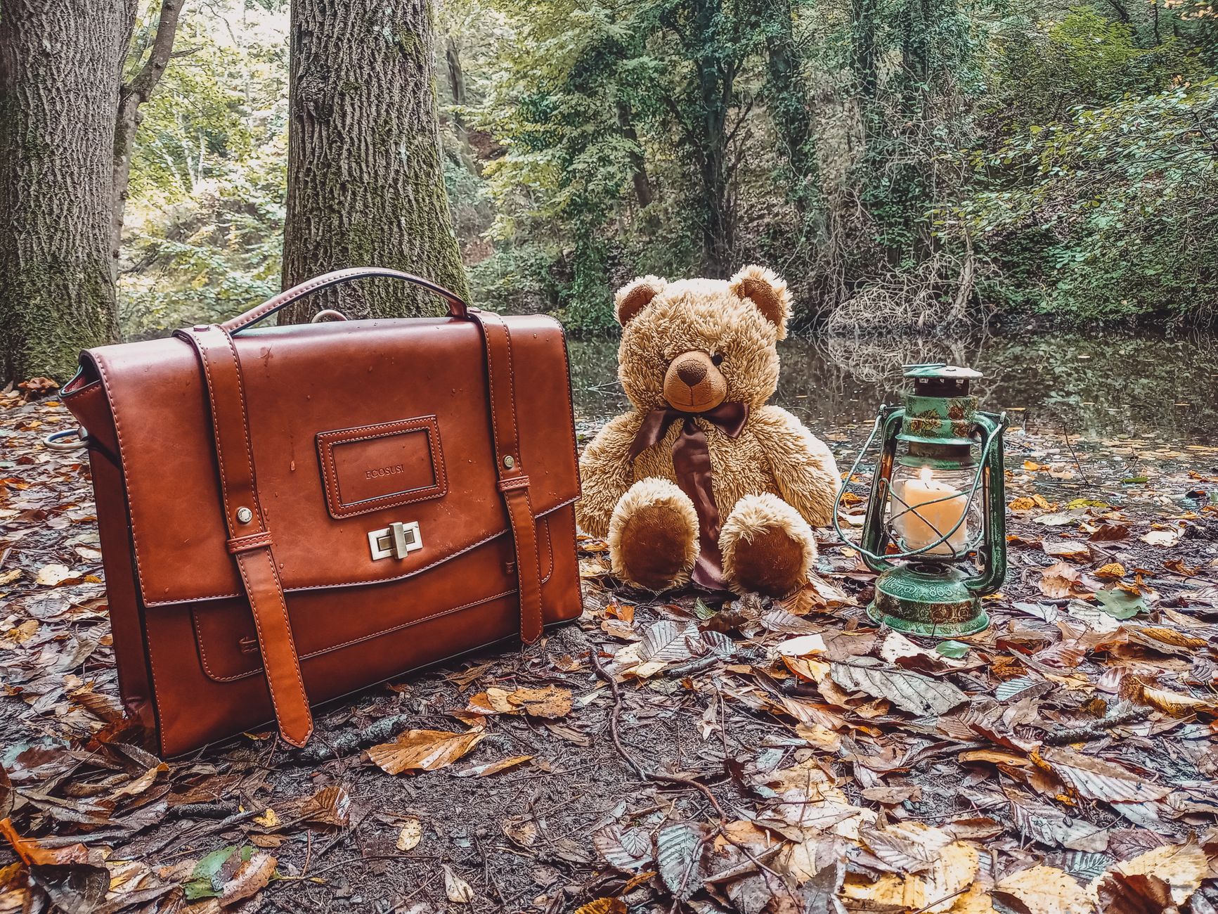 fossil defender briefcase brown leather