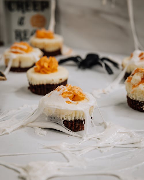 Kostenloses Stock Foto zu cupcakes, halloween, kopie raum