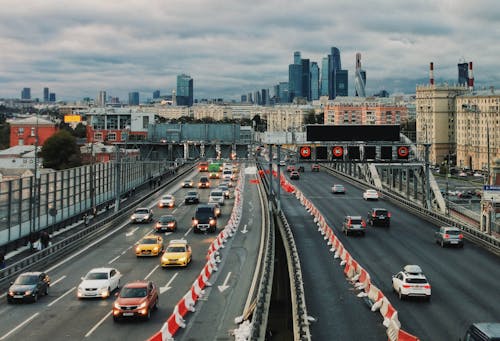 Cars on Road