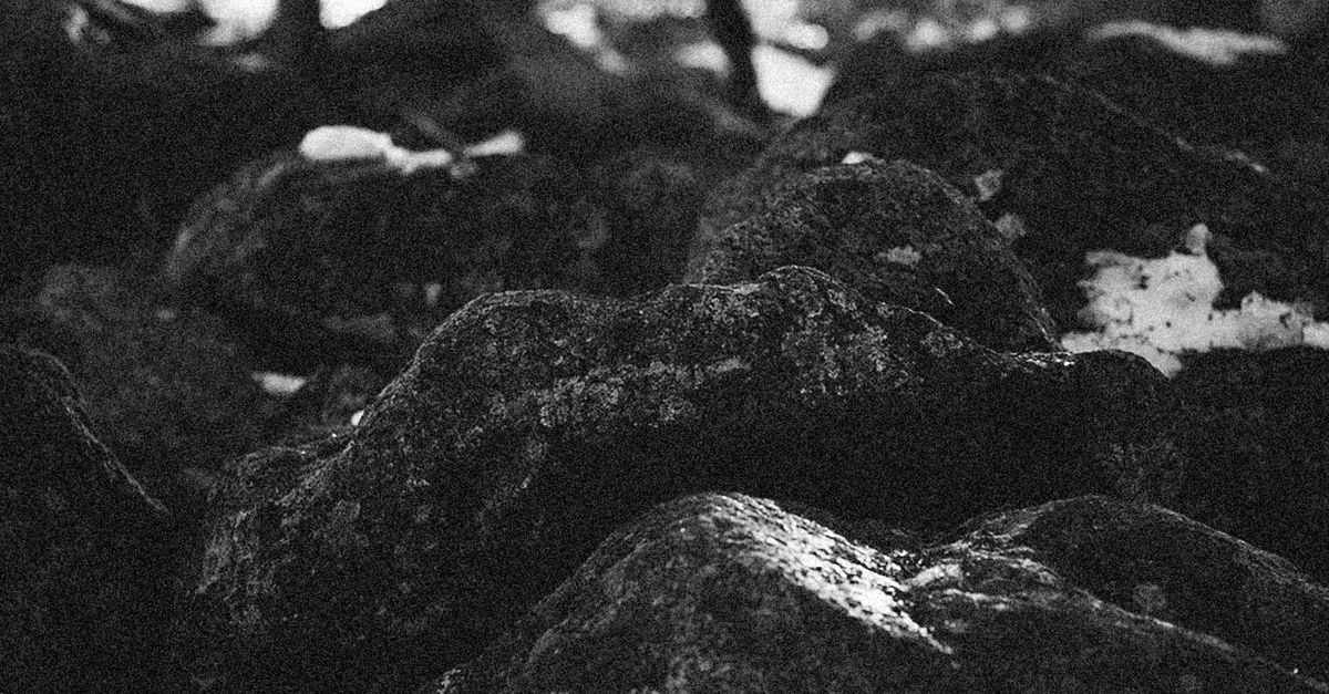 Greyscale Rocks A Grayscale Photo of Rocks · Free Stock Photo