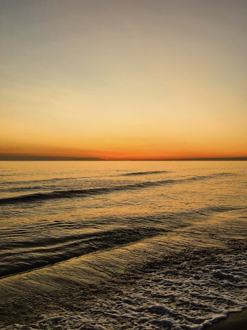 Body of Water during Dusk