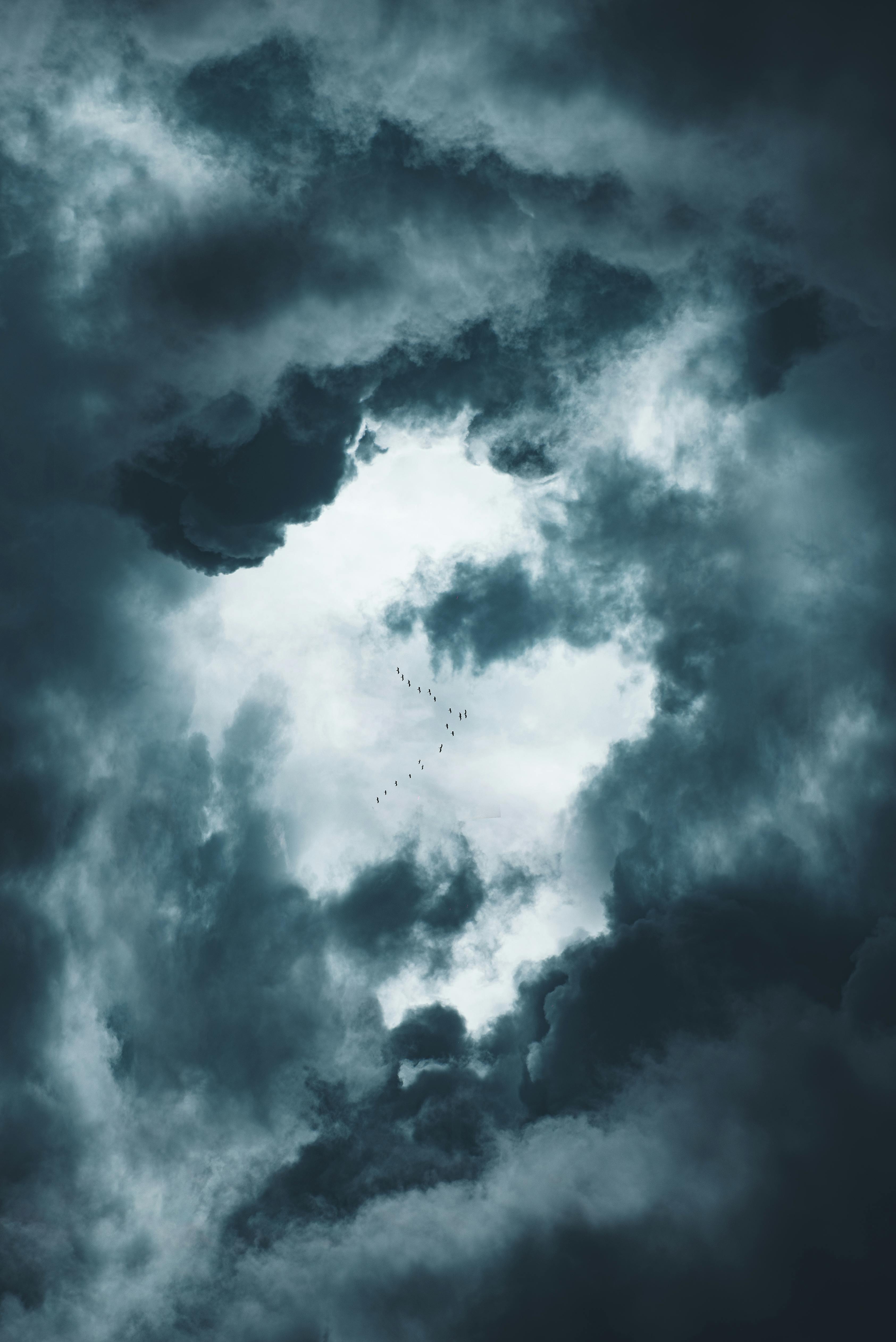 White and Dark Clouds on Sky · Free Stock Photo White and Dark Clouds on Sky · Free Stock Photo