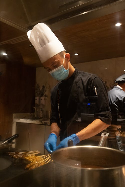 沙爹, 烤肉串, 自助餐 的 免費圖庫相片