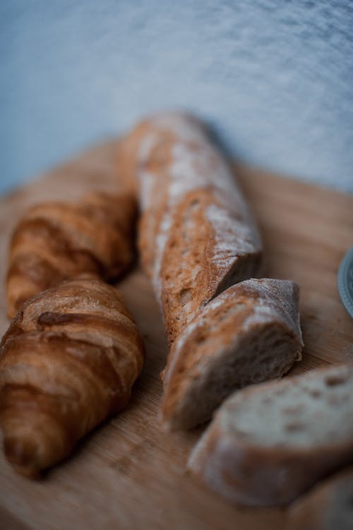 Foto stok gratis croissant, dipanggang, irisan