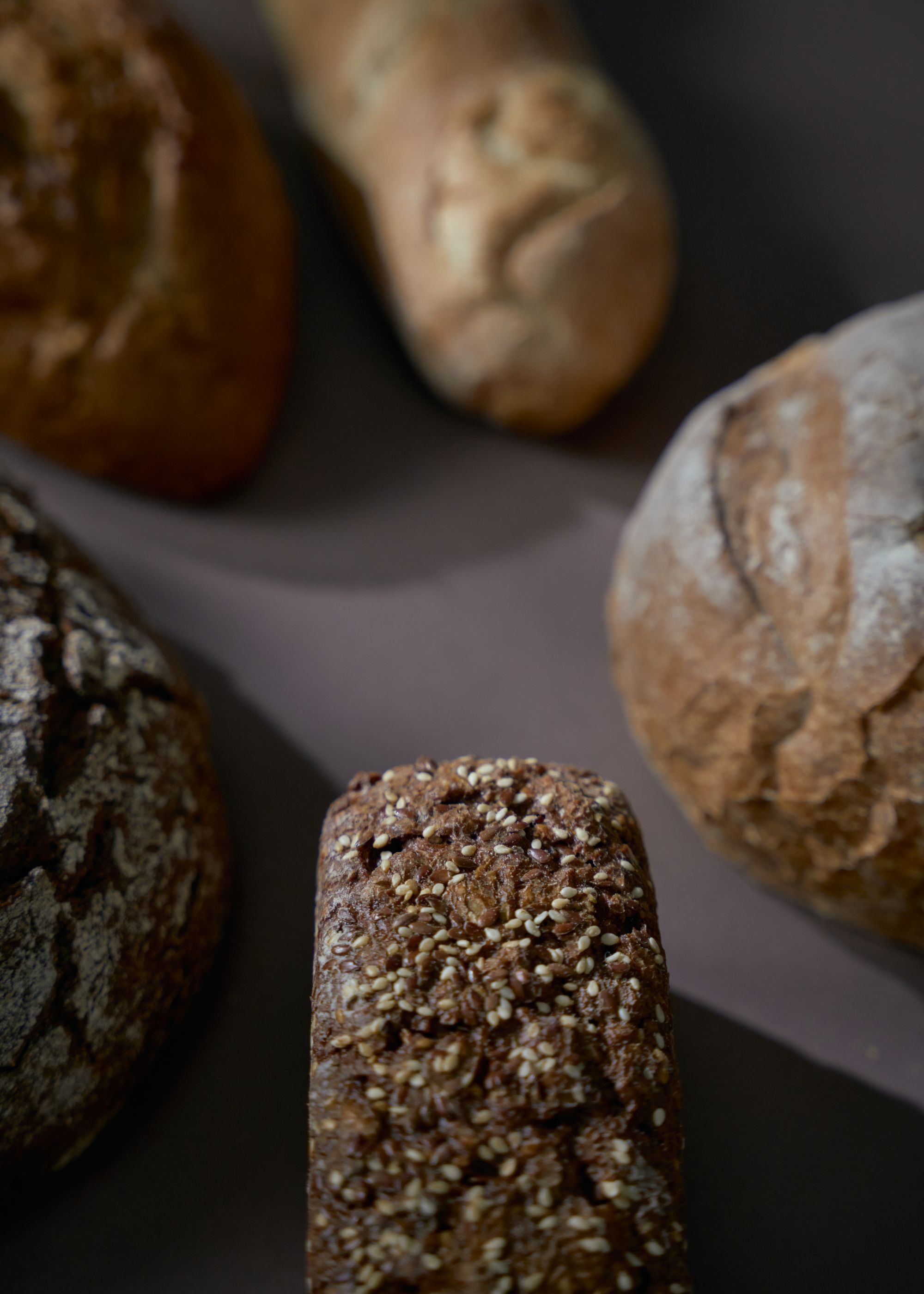 Assortiment de pains au levain