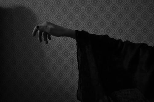 Darmowe zdjęcie z galerii z czarno-biały, długi rękaw, fotografia w skali szarości