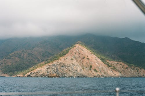 Naked Mountain Side seen from Coast